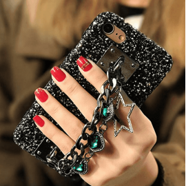 2020 New 8Plus 7Plus Protective Case for Women/Girls Phone Protector  Ring Wrist Holder Cases