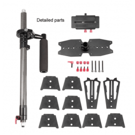 adjustable portable handle gimbal camera stabilizer 