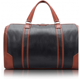 Calfskin Leather Tablet Carry-All Duffel